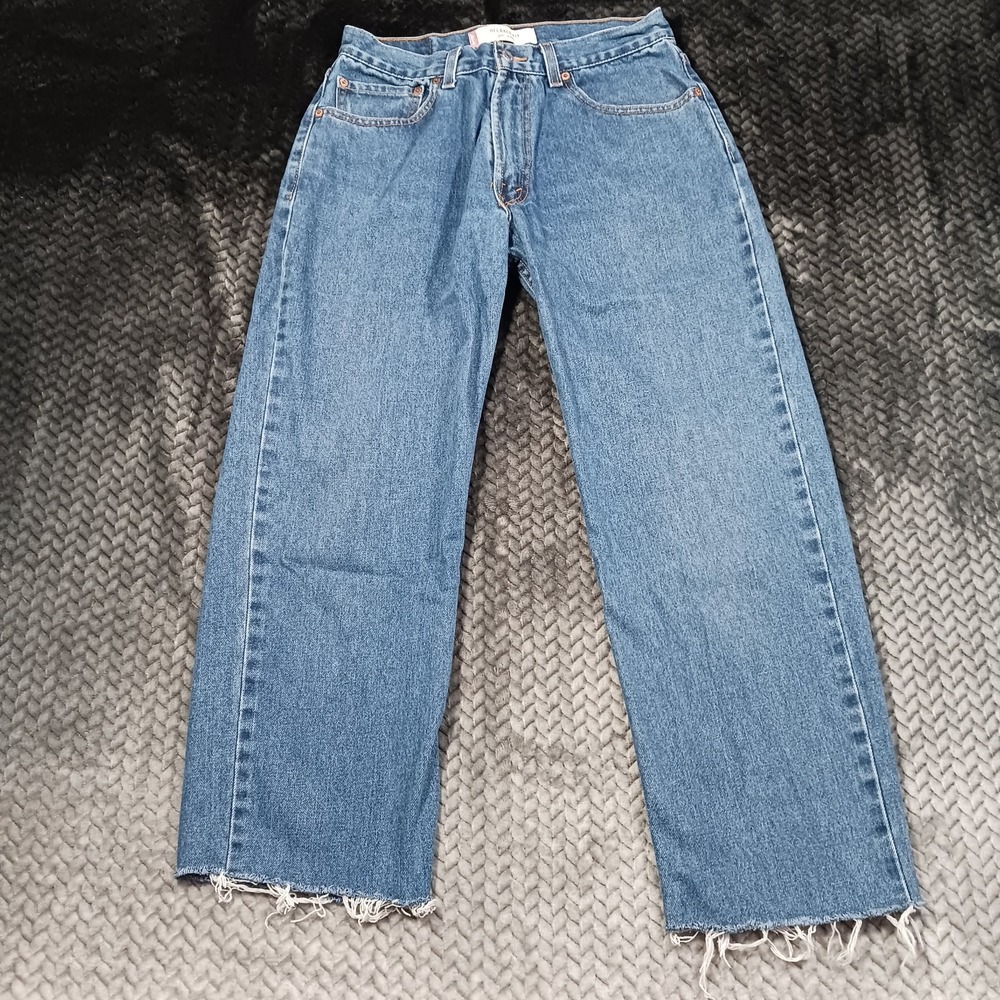 Vintage Levi's 550 Jeans Men's 30x28 Blue Cotton Denim Straight Relaxed Stretch